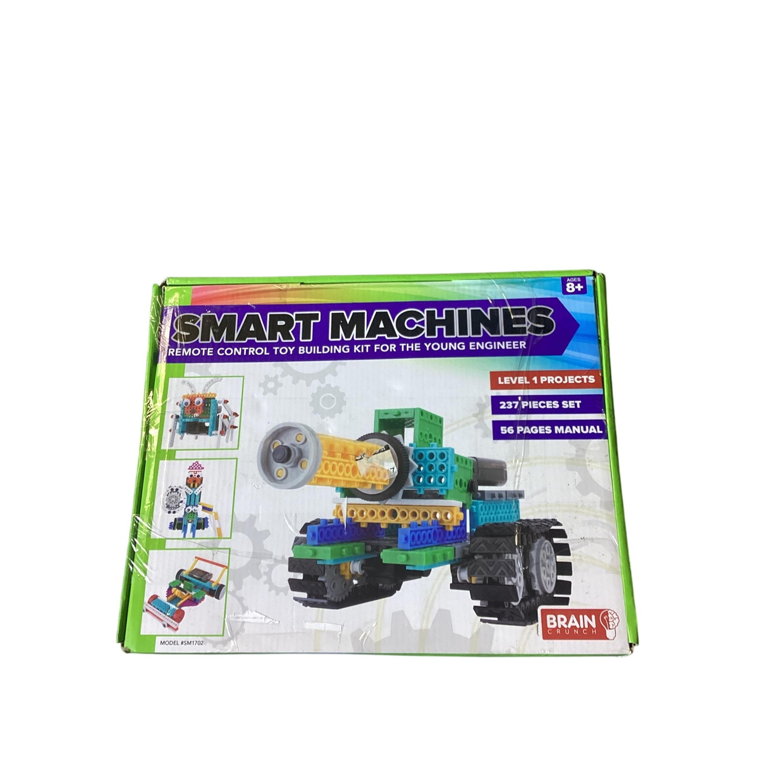 SMART MACHINES Brain Crunch Remote Control Car Toy Building Kit (New) Kids 8+