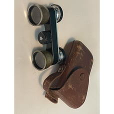 Vintage Made in Occupied Japan Binoculars Pride Opera Glasses 2.5x With Case