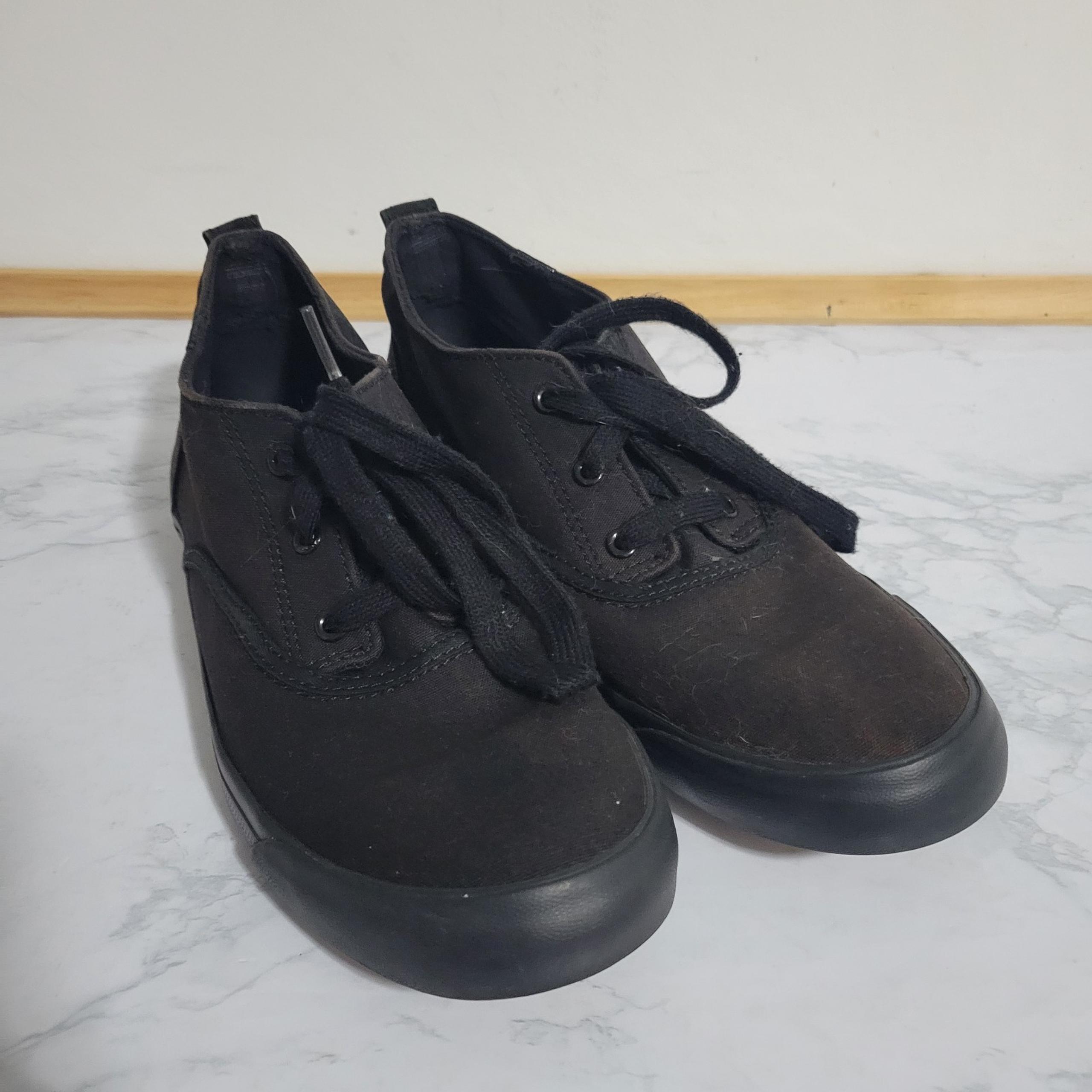 Keds Black Sneakers, Size 8