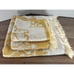 Vintage Martex Gold Damask Brocade Cotton Towel Set Of 3