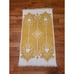 Vintage Martex Gold Damask Brocade Cotton Towel Set Of 3
