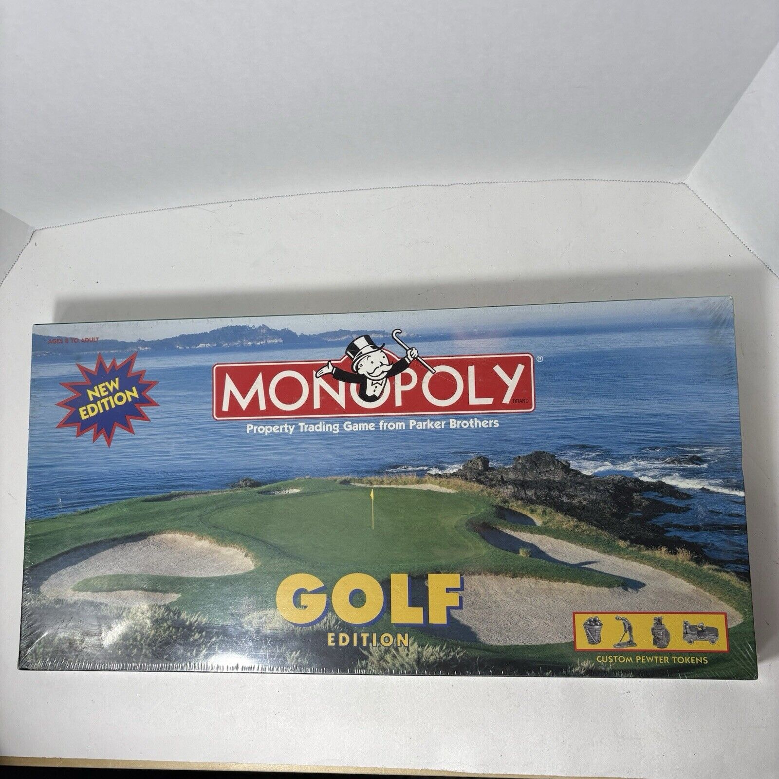 USAopoly Monopoly Golf New Edition Board Game Pewter Tokens 1998 Vintage
