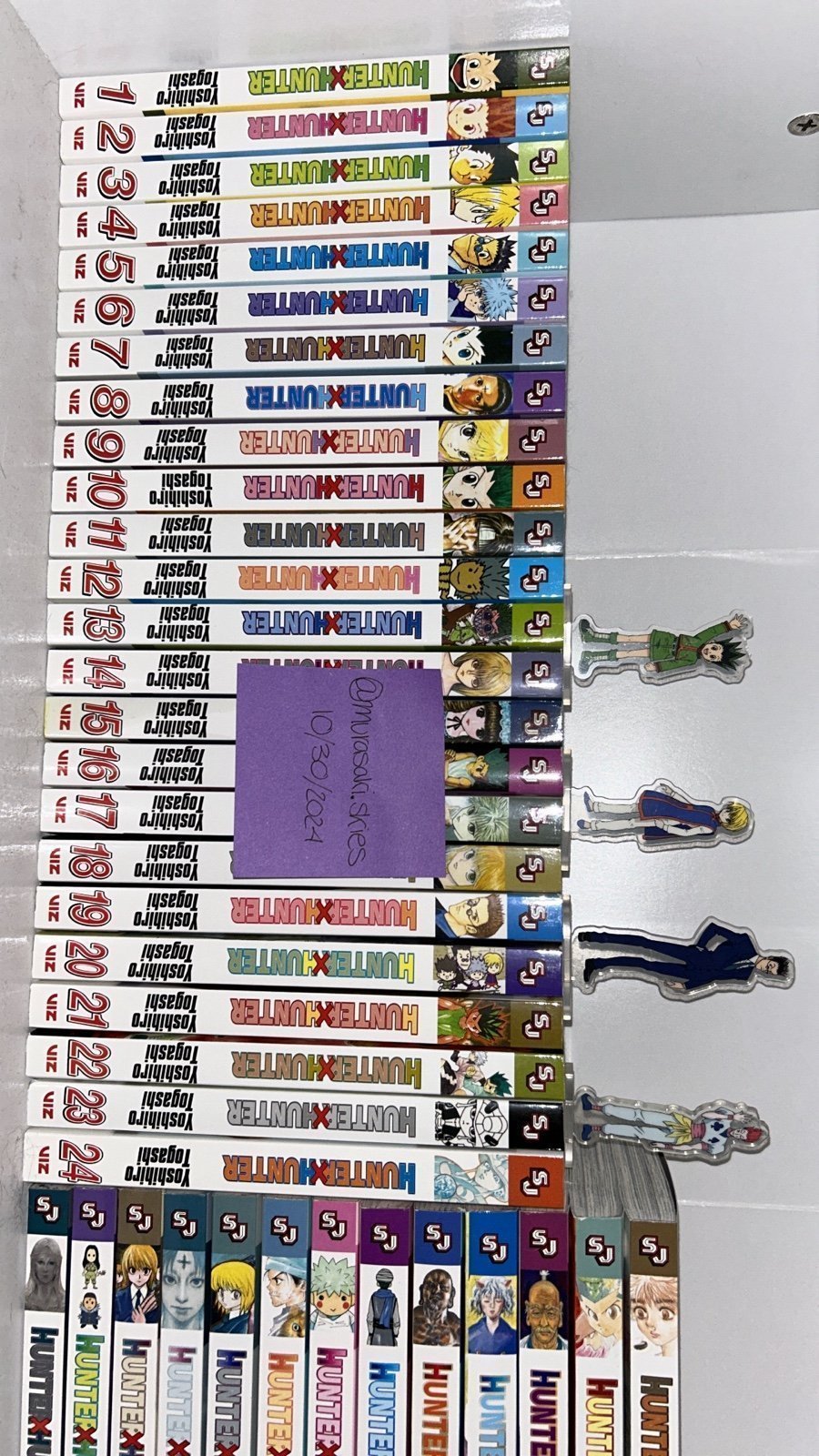 Hunter x Hunter Vol.1-37 Complete Set Manga Comics Yoshihiro