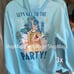 Disney Parks Tiana's Bayou Adventure Blue Zip Up Hoodie - Let's Get To The Party
