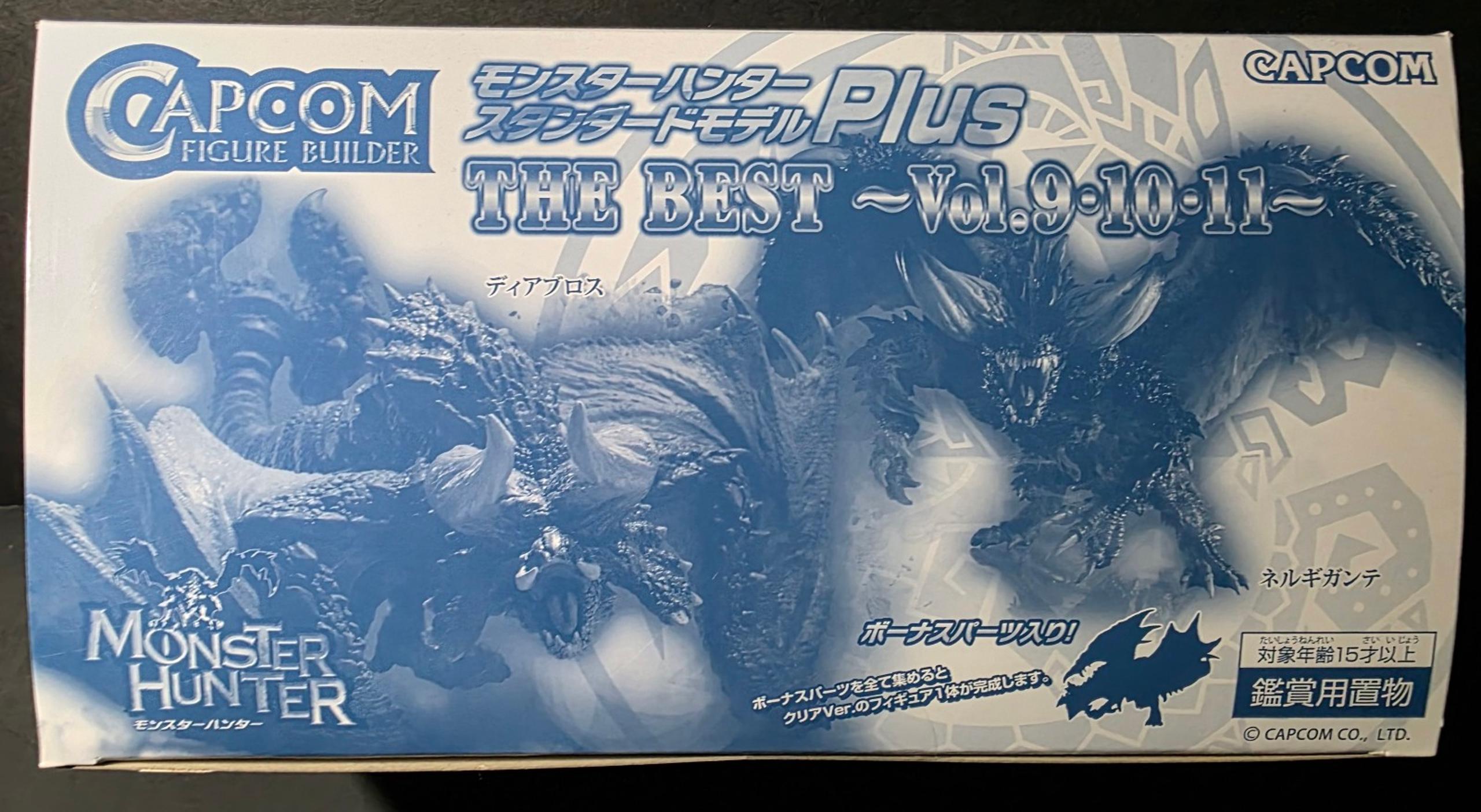 Capcom Monster Hunter The Best Of Vol. 9-10-11 case mip