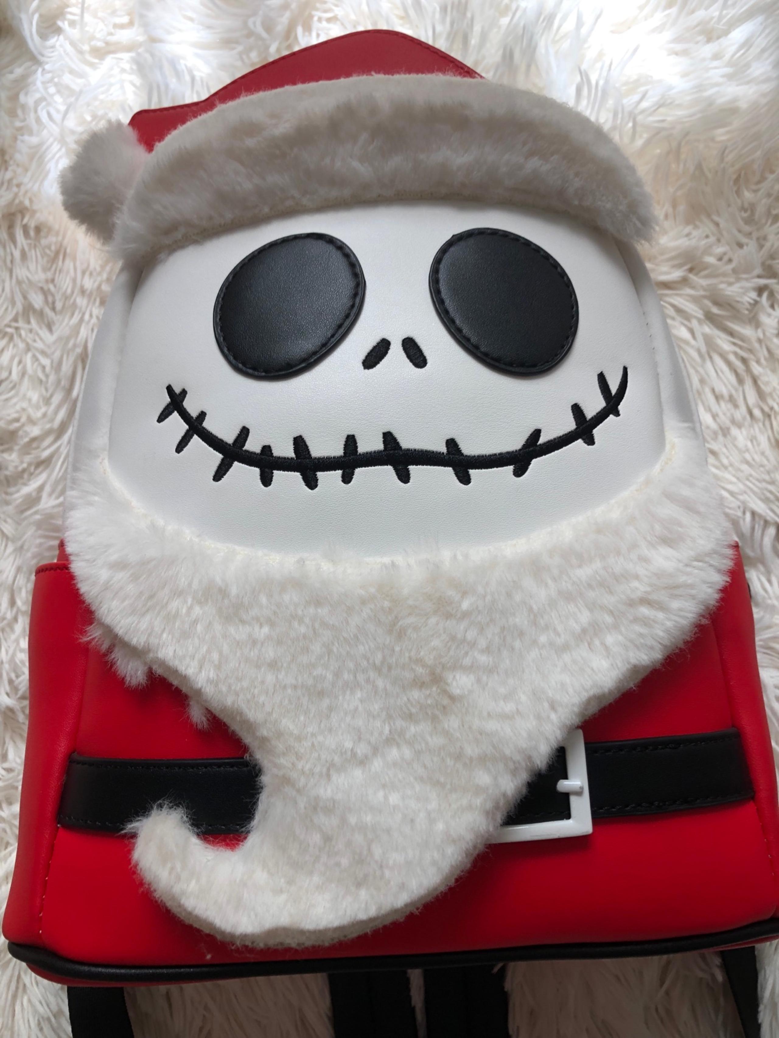 Loungefly x Disney Nightmare Before Christmas Santa Jack Cosplay Mini Backpack