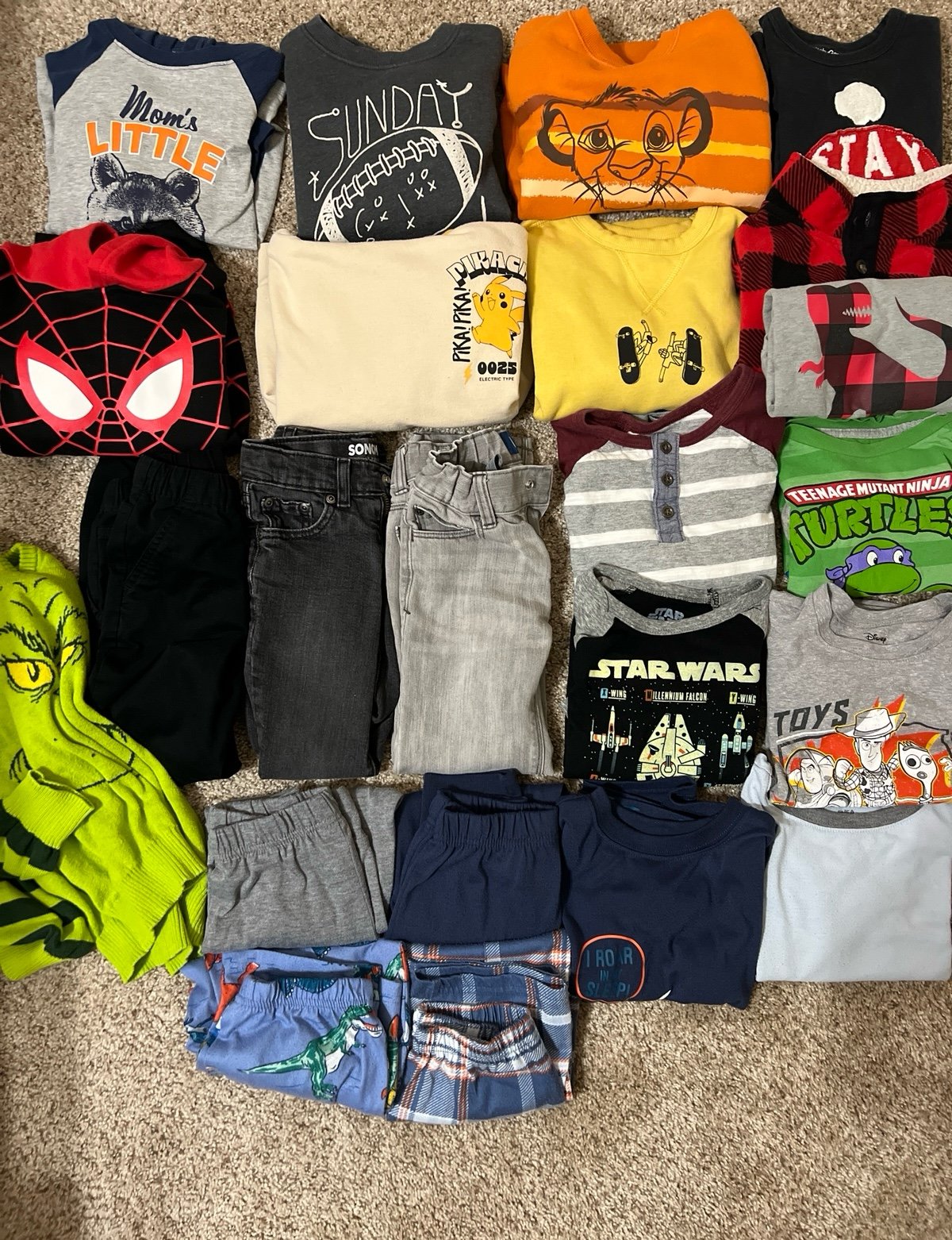 Toddler Boys 5T Fall/Winter Lot