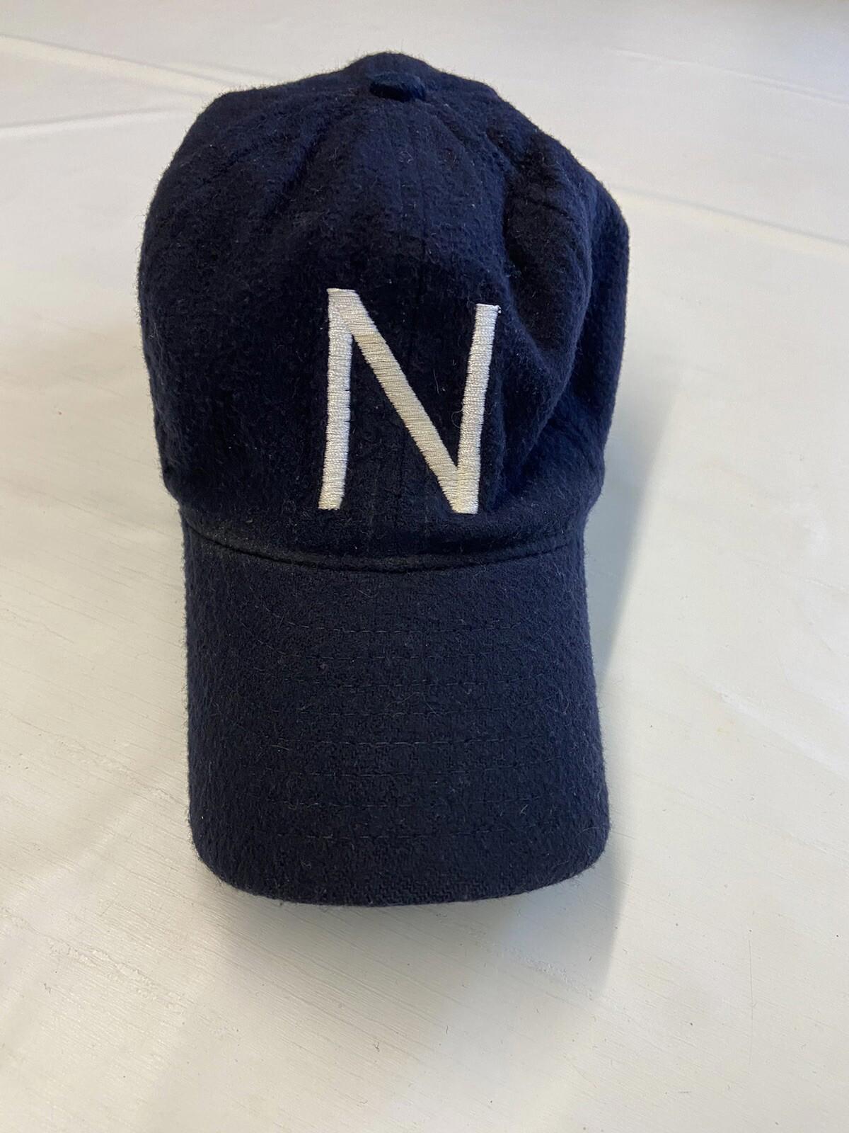 EBBETS FIELD FLANNELS Blue Vintage Newark Bears Hat Cap Sz 7 3/4