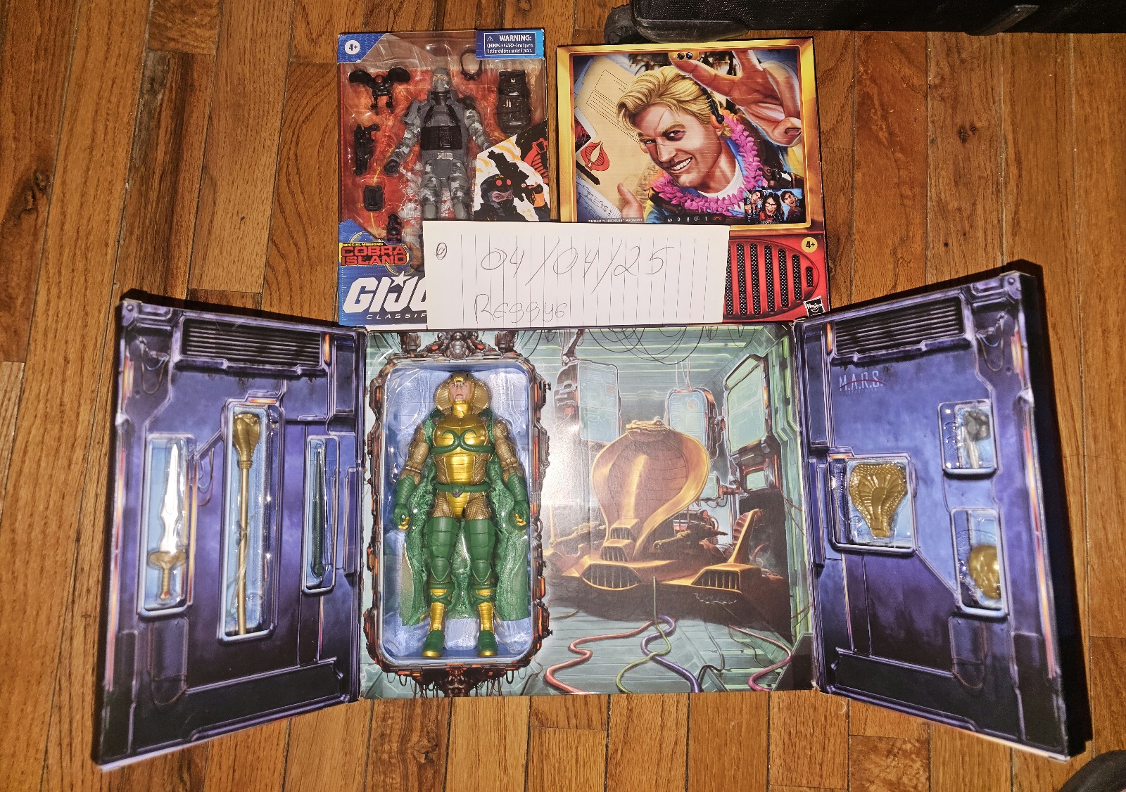 Gi joe classified serpentor and chuckles