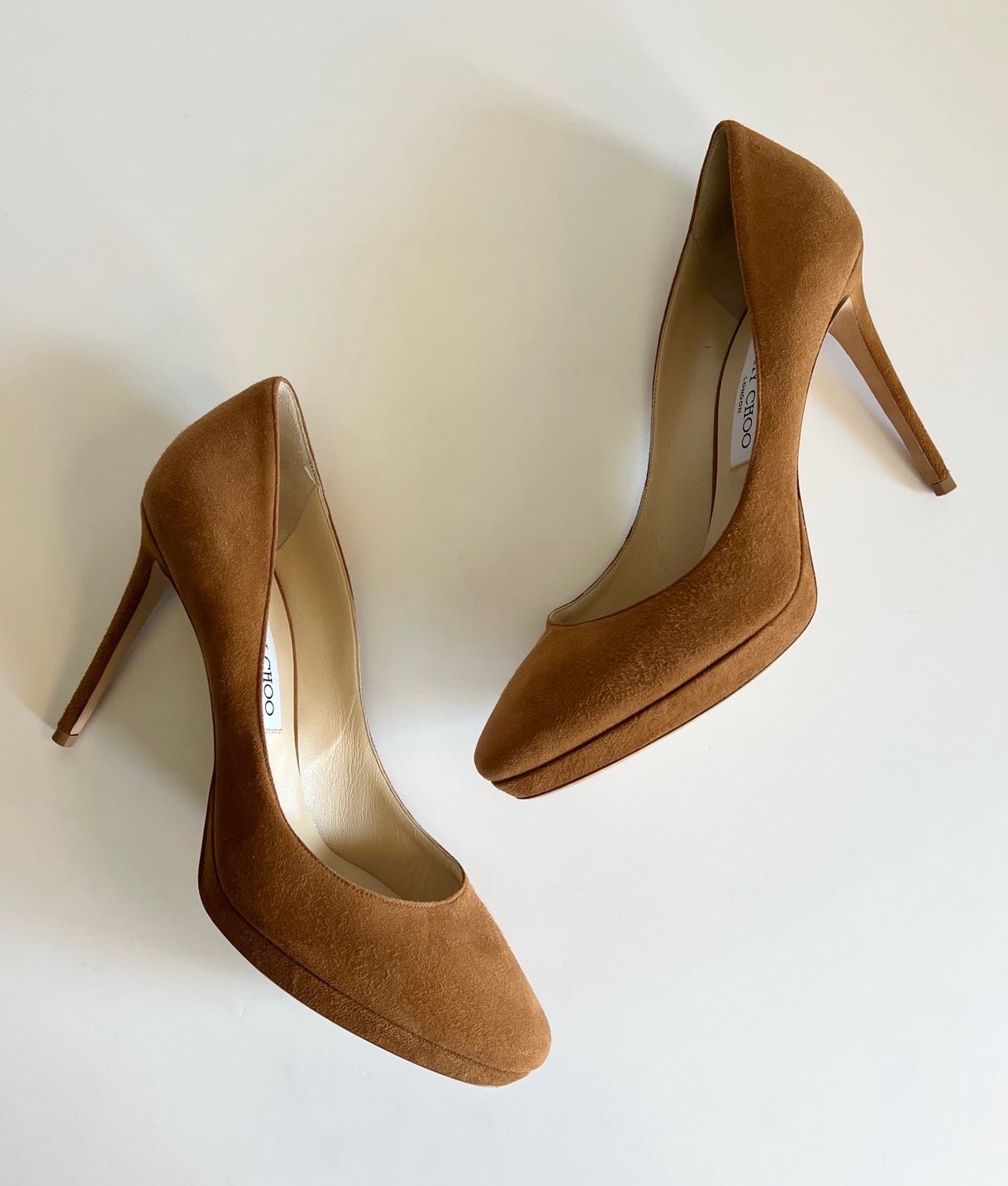 Jimmy Choo Aimee Suede Leather Pumps