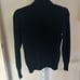 Forte 100% Cashmere Black Turtleneck, Size M