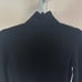 Forte 100% Cashmere Black Turtleneck, Size M