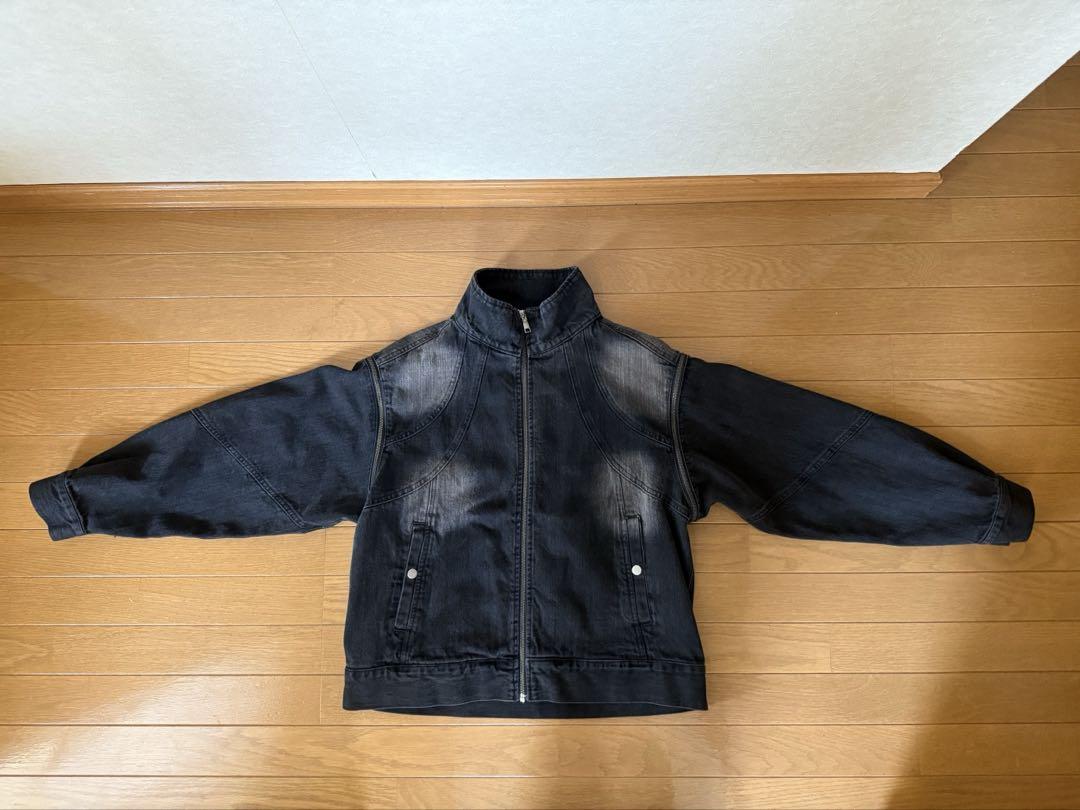 3way zip sleeve blast denim blouson（ブルゾン）｜ADRER