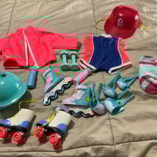 Athletic set doll 18” or 16”