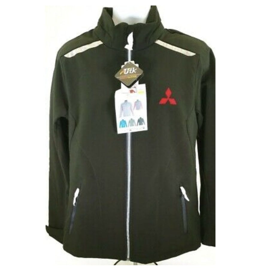 Performance Jacket Base Layer Retro Active Logo L MITSUBISHI RACER EMBROIDERED