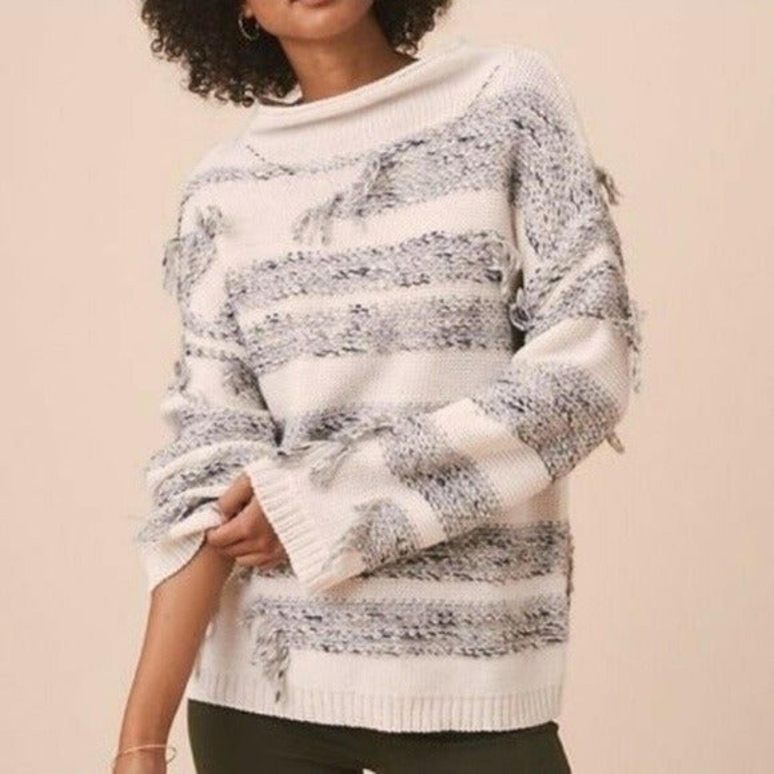 Lou & Grey Mock Neck Sweater Sz XS