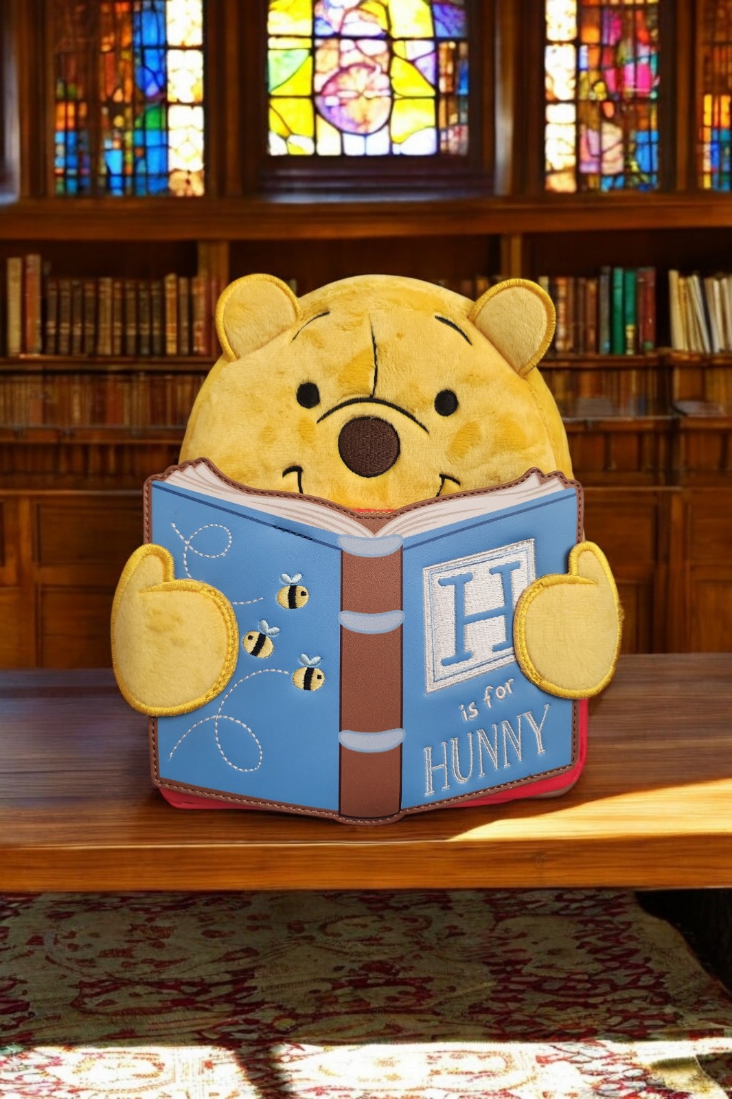 Loungefly Disney Winnie the Pooh Reading a Book Exclusive Backpack