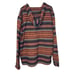 Faherty Mens Sweater Hoodie Striped Knit Pullover Superfleece Long Sleeve Large