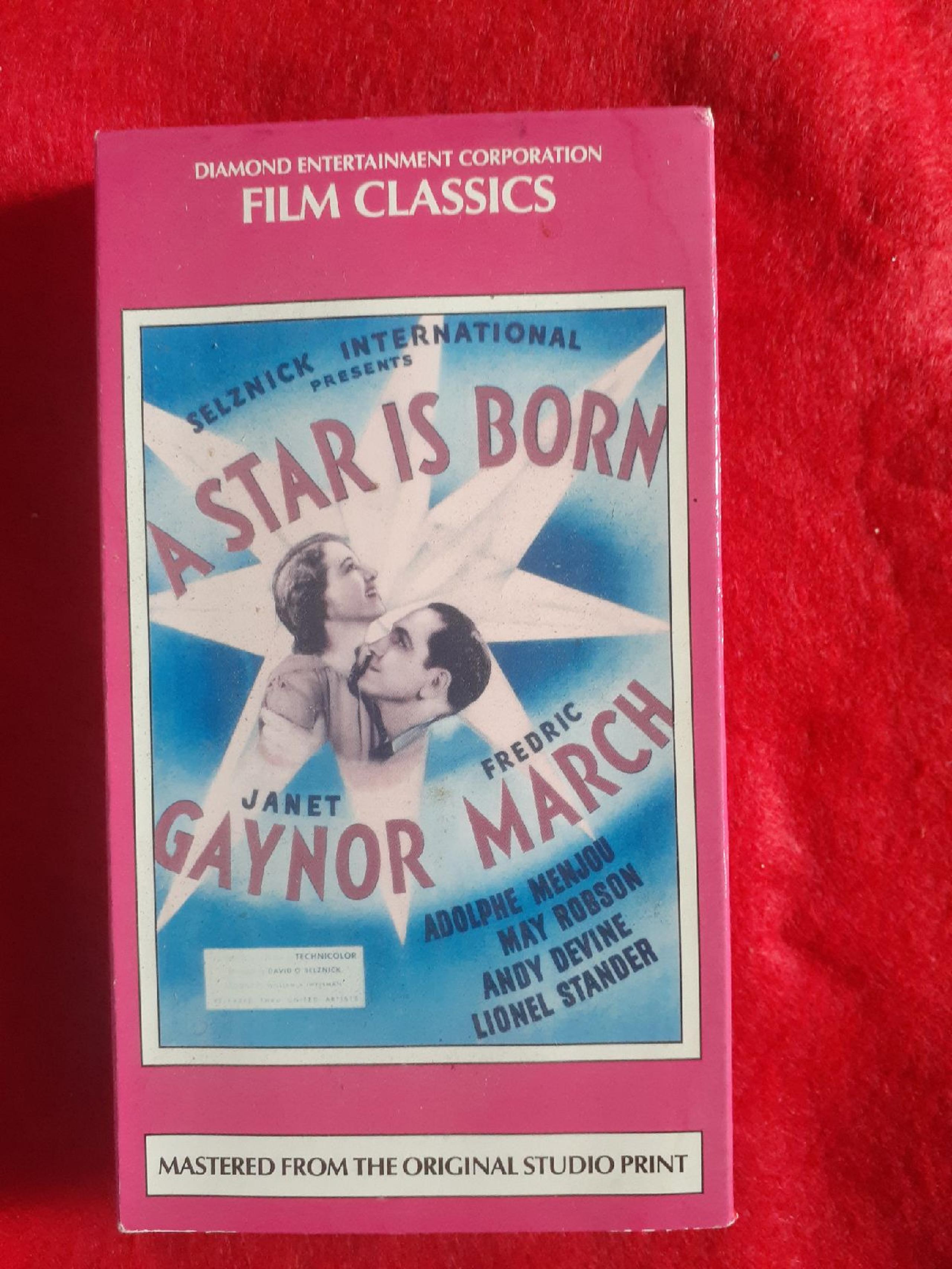A Star is Born 1993 VHS Film