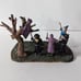 Retired 2014 Lemax Spooky Town Broom Race
