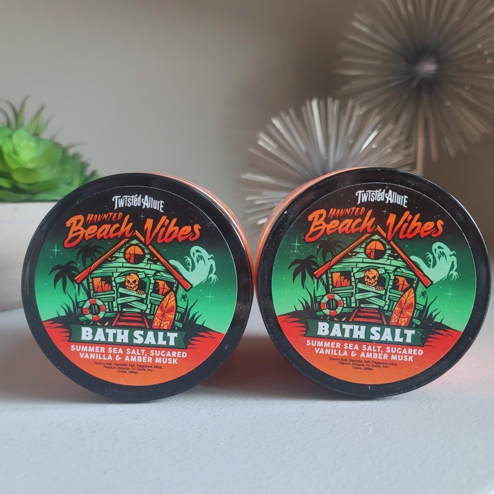 Twisted Allure Haunted Beach Vibes Bath Salt Set