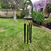 37 H, Farmhouse Solar Hummingbird Metal Wind Chimes, Garden Decor