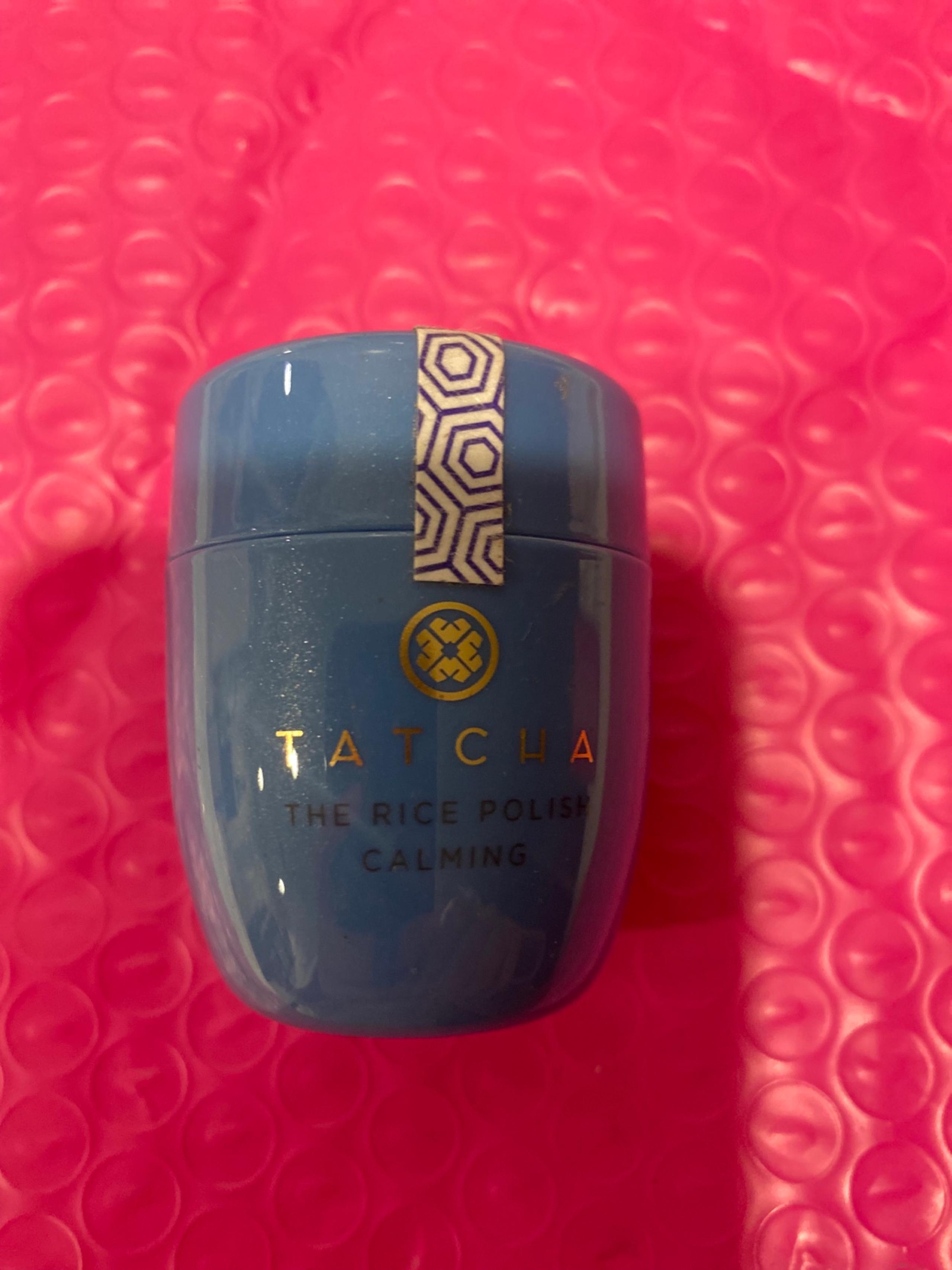 the Rice Polish Calming travel size new - Tatcha