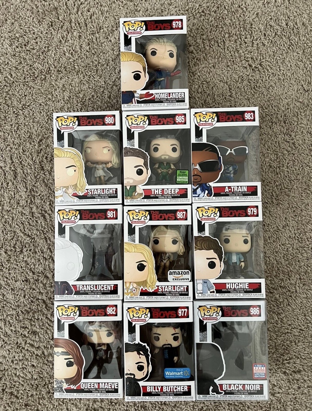The Boys Funko Pop! Collection