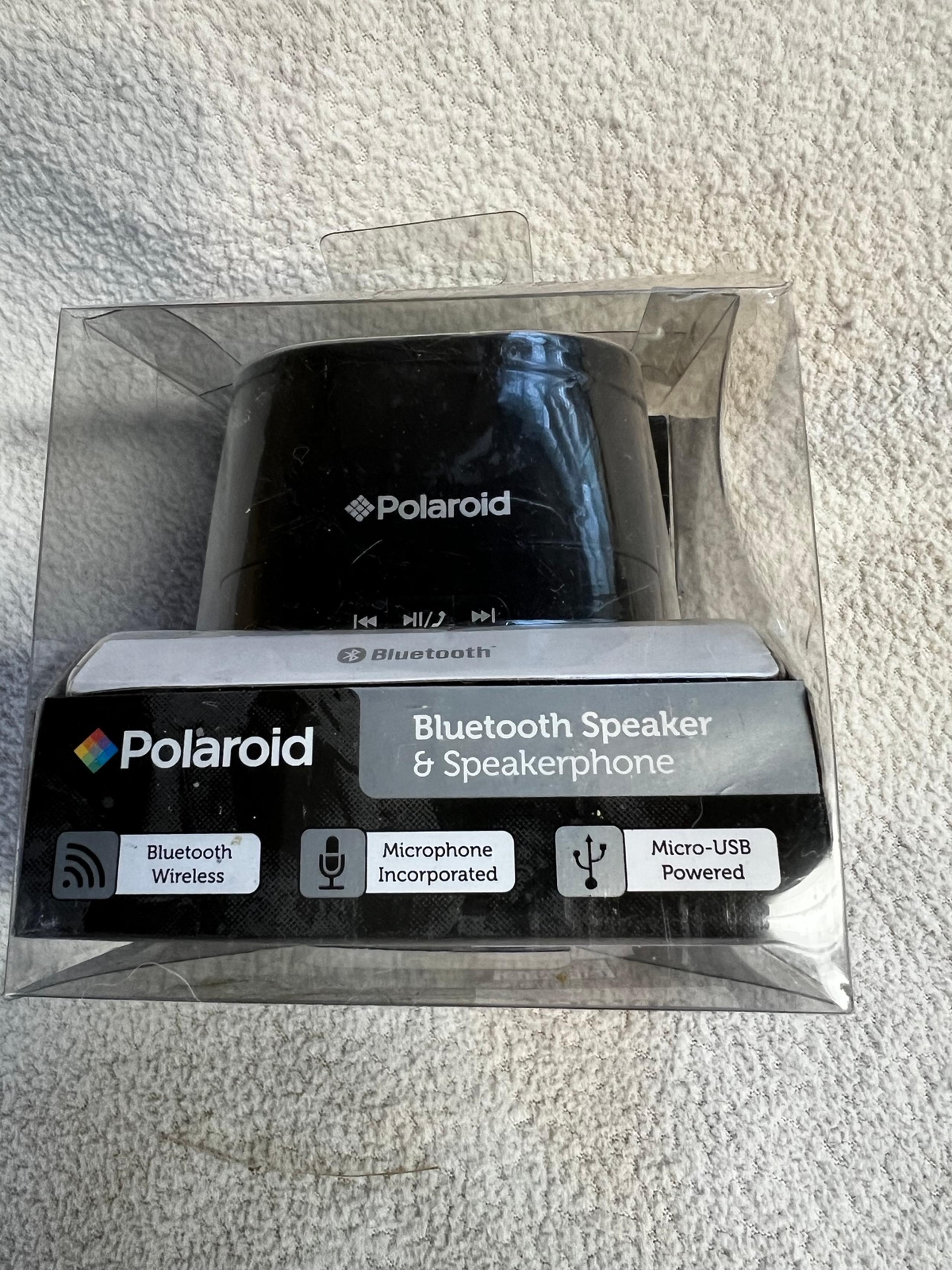 Polaroid Bluetooth Soeaker & Speakerphone PBT502BK
