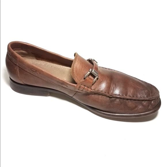 KENNETH COLE Brown Leather Loafers 9