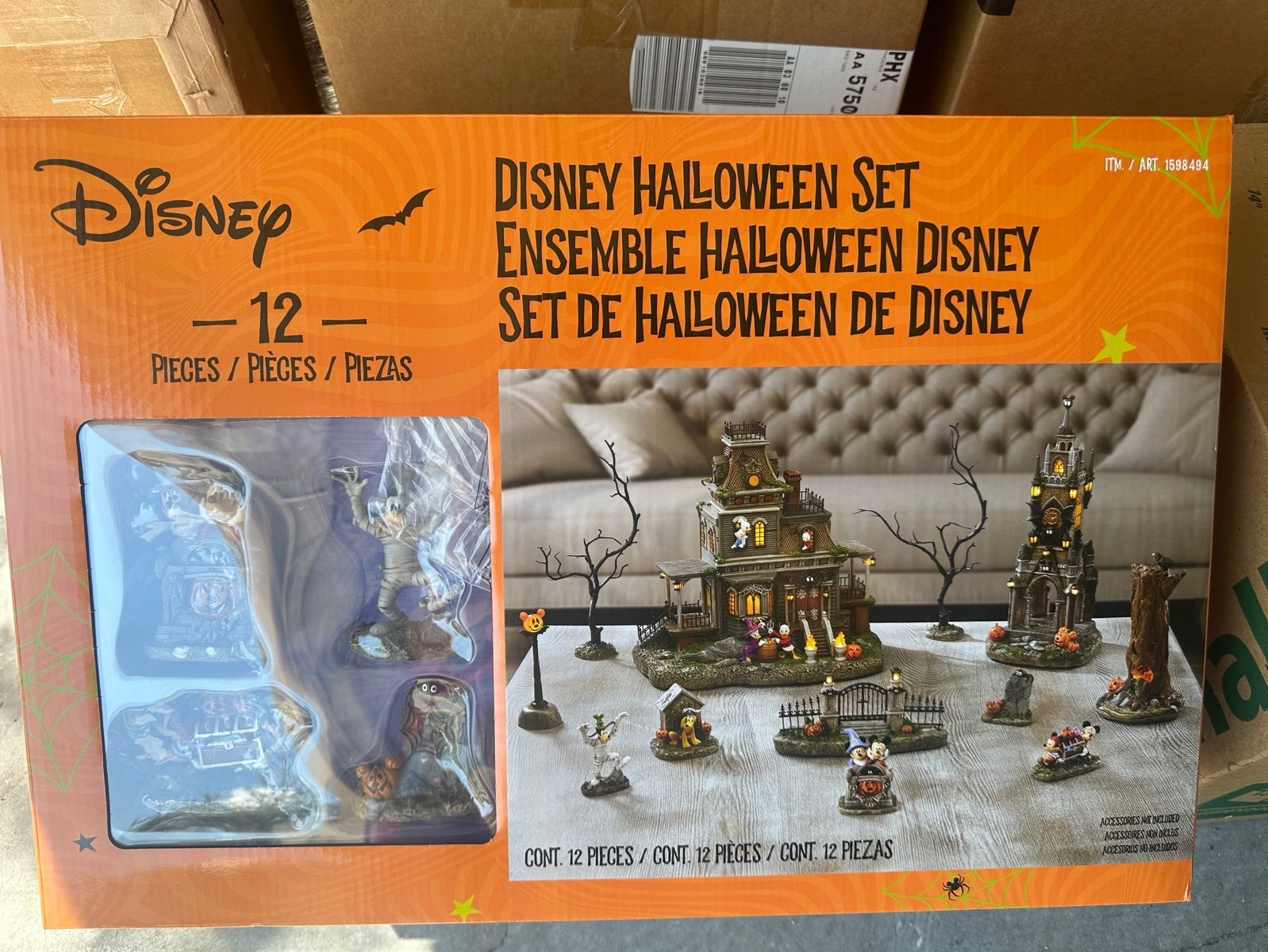 Disney Halloween Figurine 12pc set