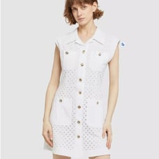 NWT Marella Sport White Shirt Dress Size: EU 38 or US S/M