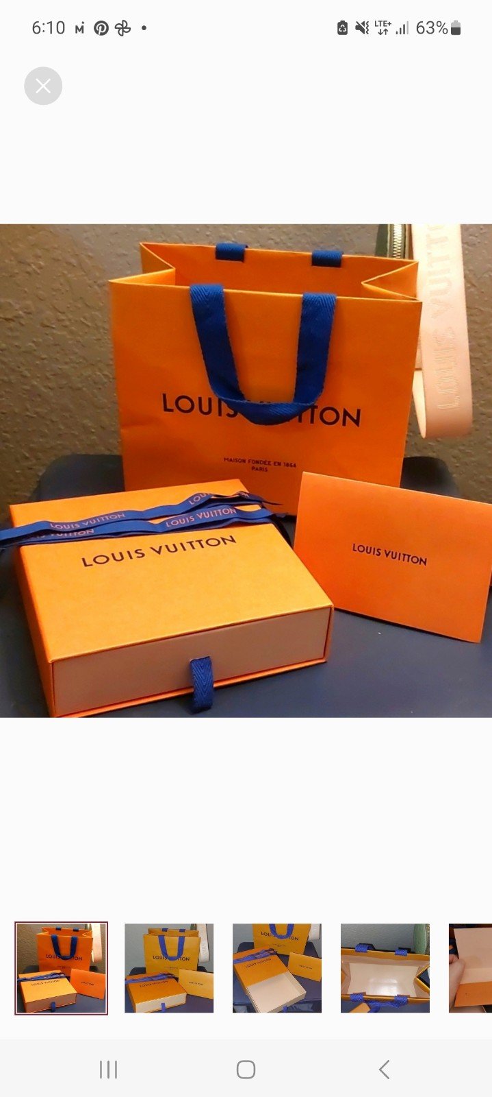 Complete Authentic Louis Vuitton Gift Set (EMPTY)