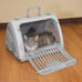 Sport Pet Foldable Travel Cat Carrier with A Waterproof Bed