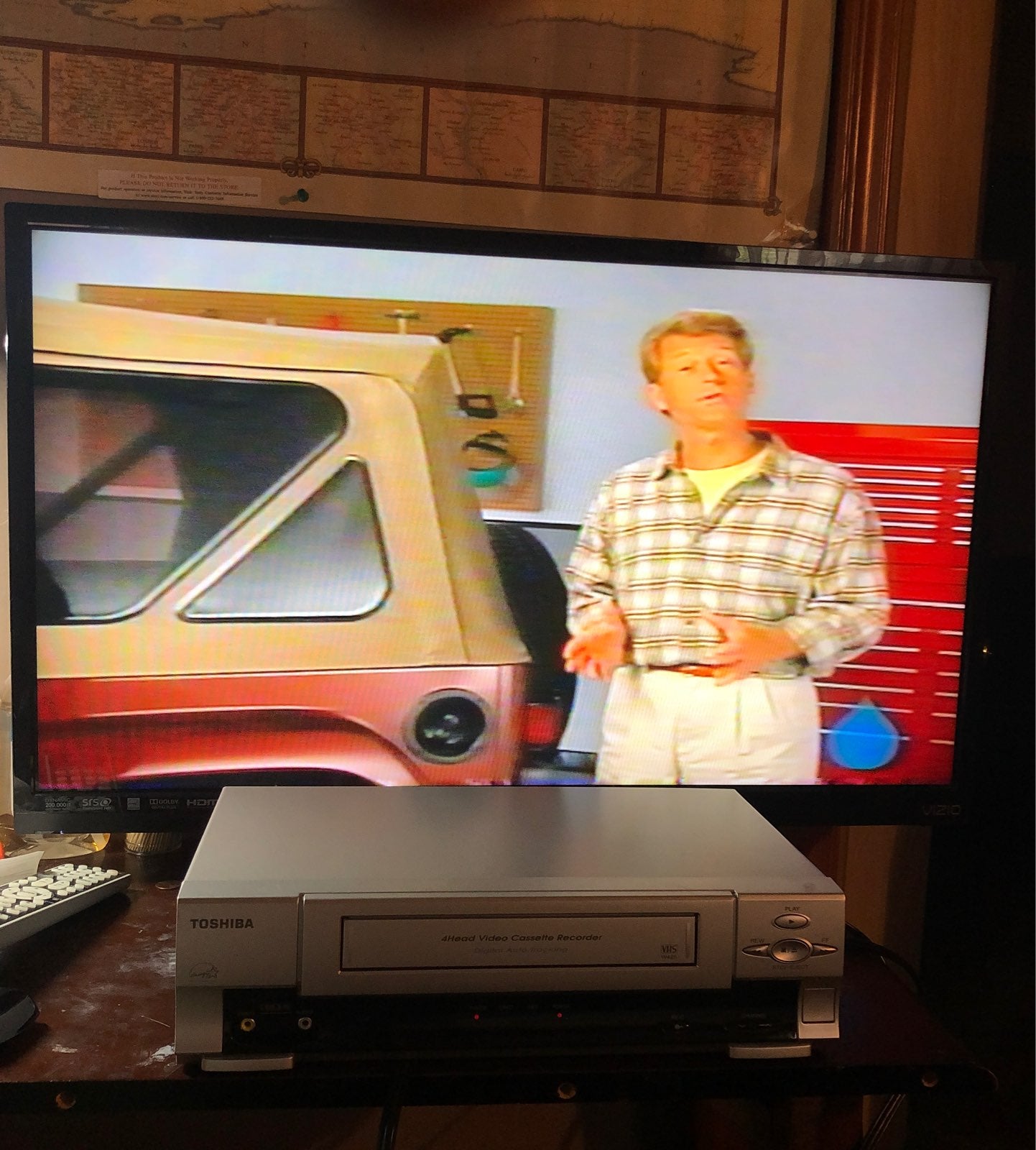 Toshiba W425 4Head Video Cassette Recorder Digital Auto Tracking