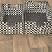HD Designs Woven Checkerboard Storage Baskets/Decor