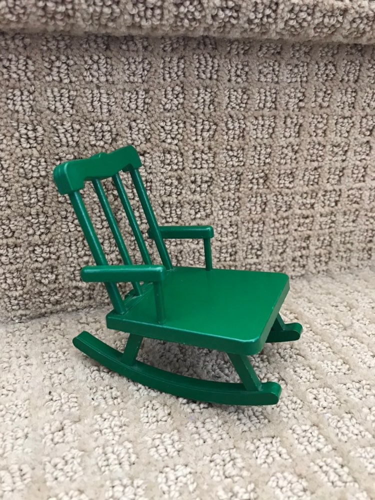 Calico Critters Vintage Rocking Chair
