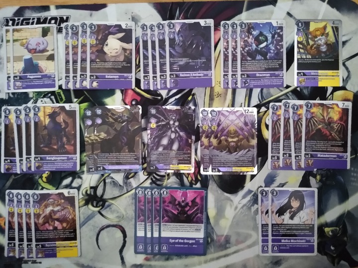 Ordinemon BT9-082 Purple Card Lot From X Record Set BT9