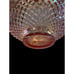 Vintage LE Smith Large Pineapple & Fan Scalloped Edge in Pink Luster/Iridescent