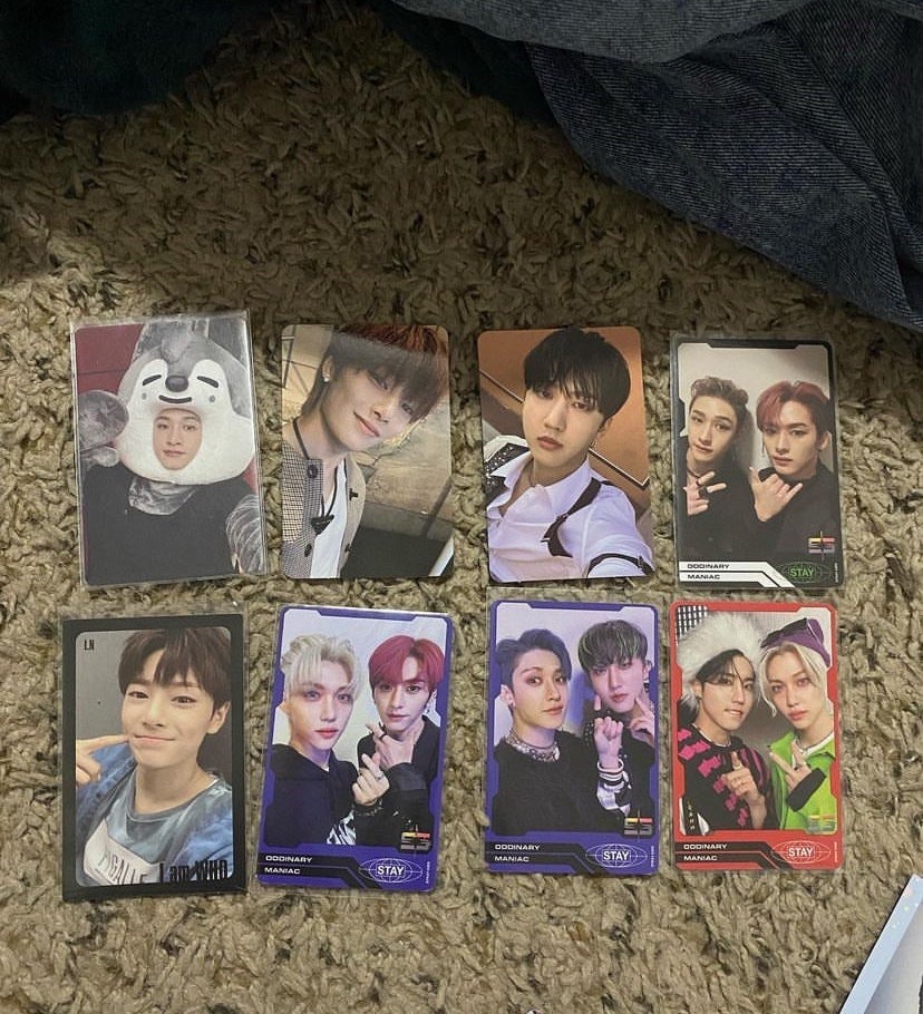 stray kids photocard set