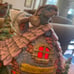 Bunnyville EASTER House Ceramic Hand Painted Light Up Vintage Decoration