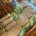Bunnyville EASTER House Ceramic Hand Painted Light Up Vintage Decoration