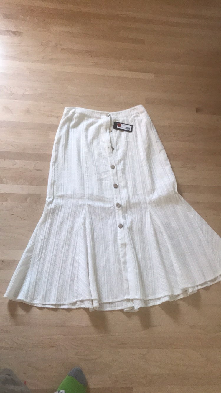 Boho midi skirt