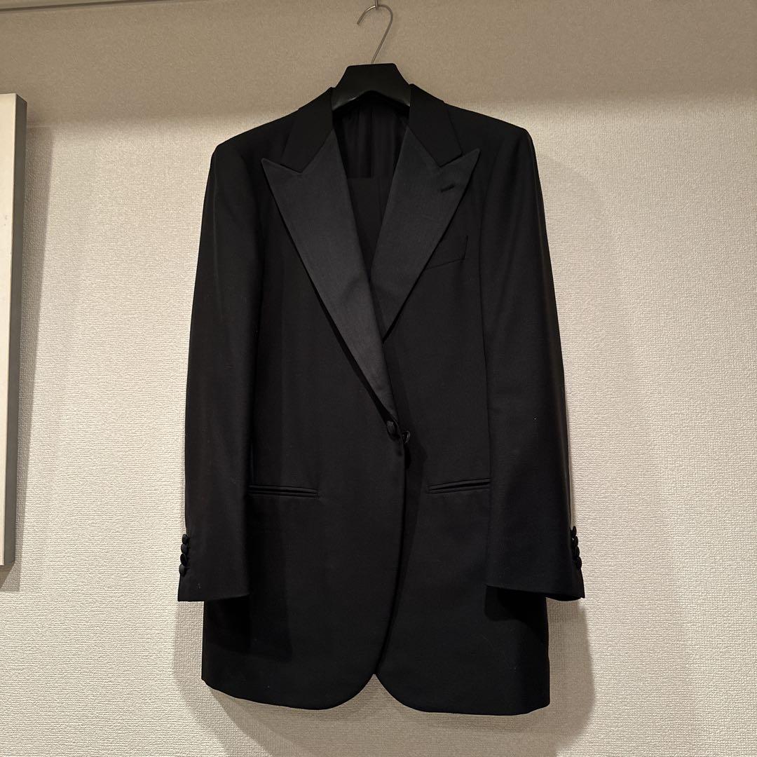 United Arrows Black Tuxedo with Satin Lapel