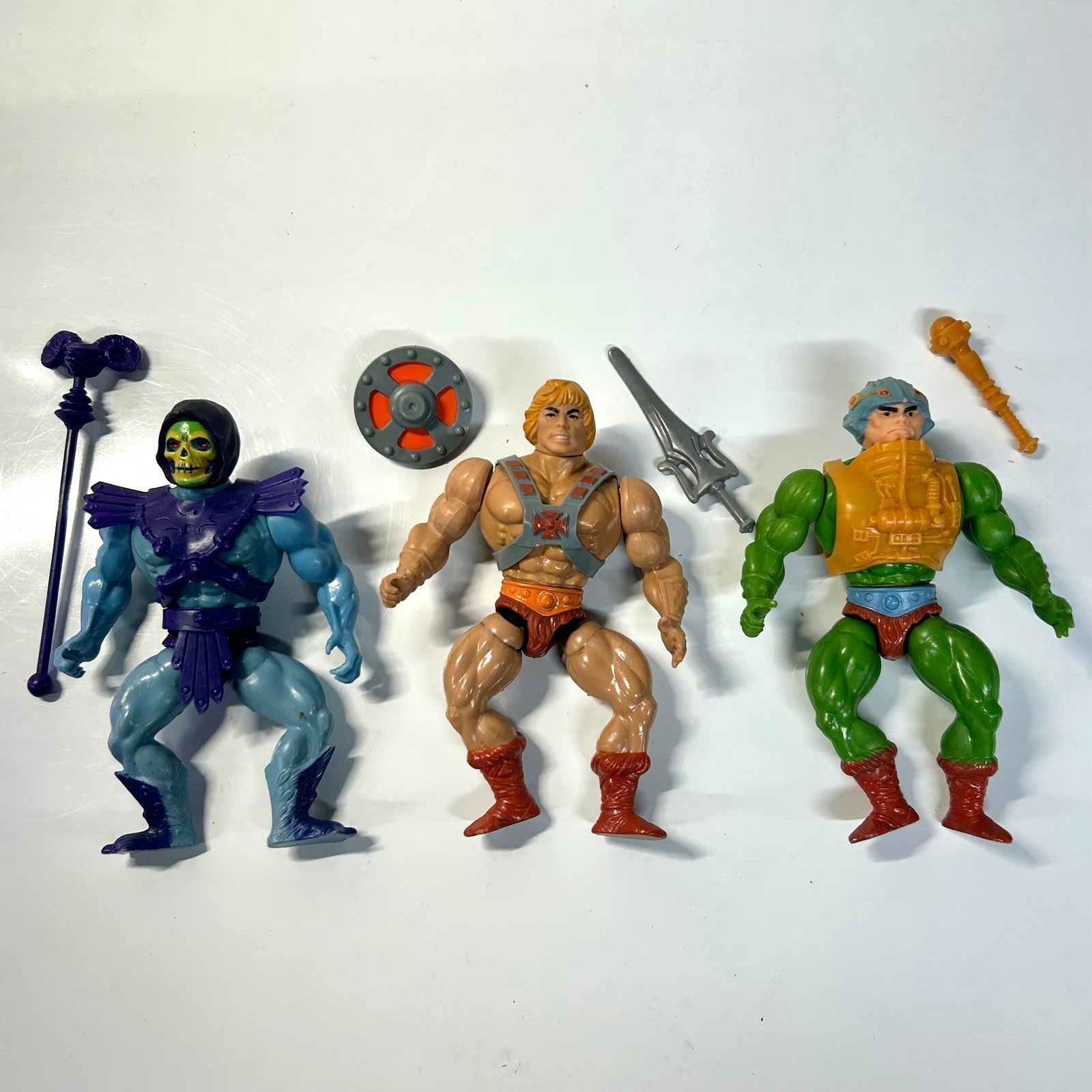 he man action figures 80's