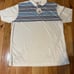 PUMA Glitch Stripe moisture WICKING Golf POLO Size XXL 579762 01 French Blue