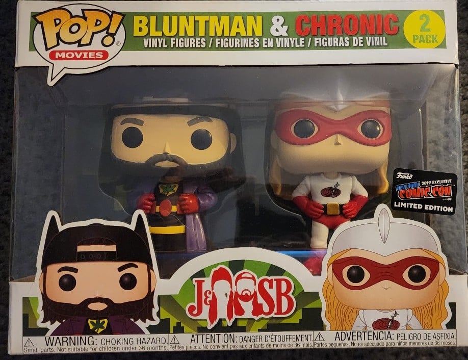 Funko NYCC Sticker Bluntman and Chronic