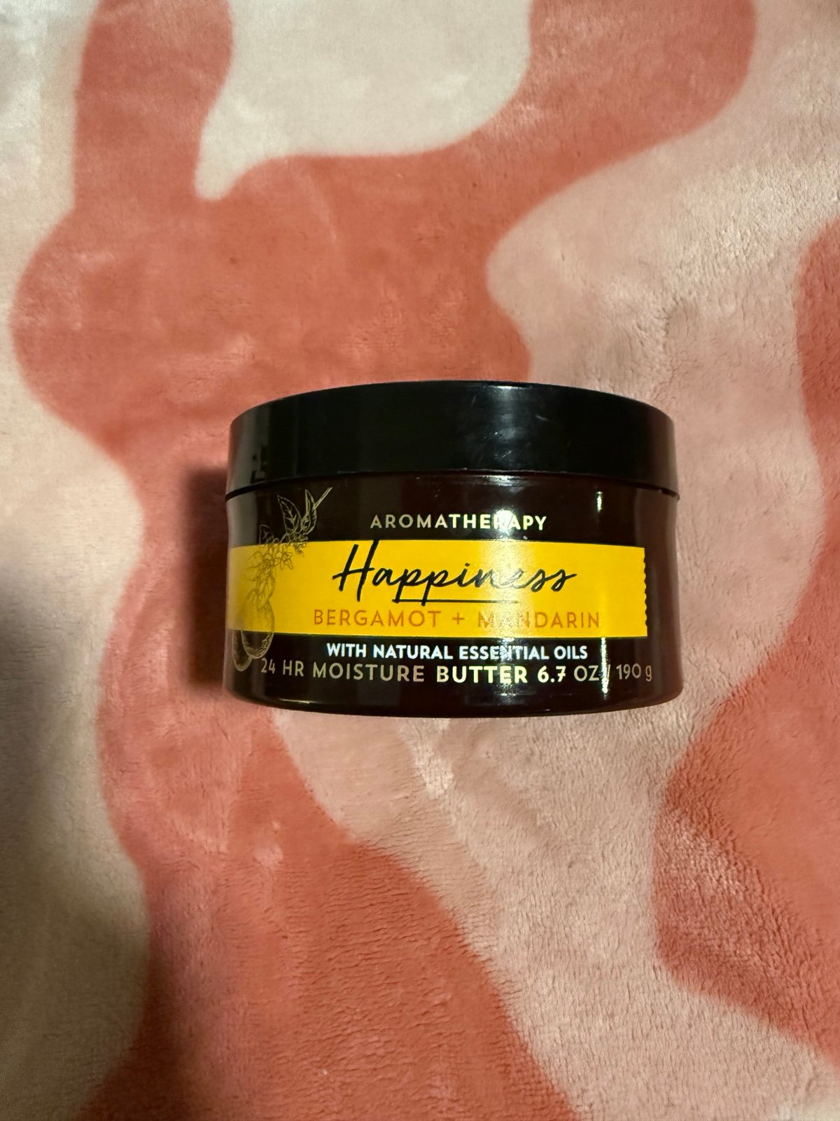 Bath and Body Works Aromatherapy Happiness 24HR Moisture Butter 6.7 oz