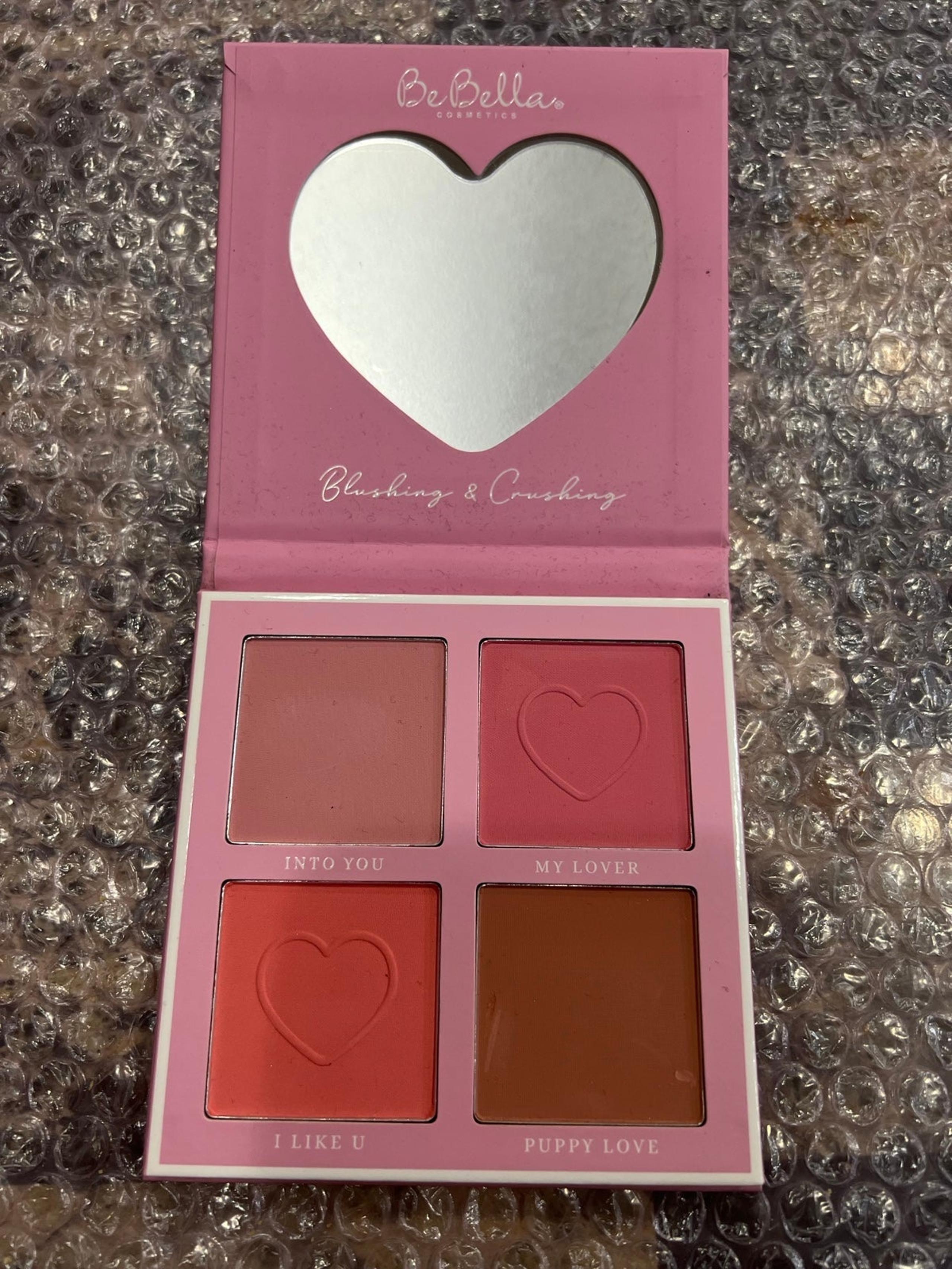 BeBella Cosmetics Blushing & Crushing Blush Palette