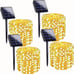 4-Pack 160FT 400 LED Solar String Lights Outdoor, Waterproof Solar Outdoor Light
